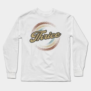 Thrice Circular Fade Long Sleeve T-Shirt